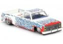 CHEVROLET SILVERADO DUALLY ON FIRE V2 "KAIDO HOUSE" 1/64 DIECAST MINI GT KHMG157